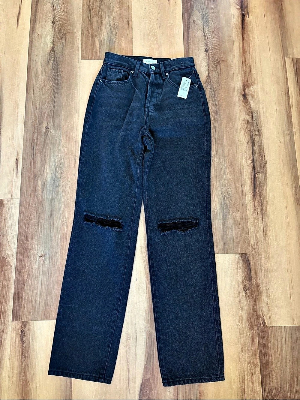 PacSun Women’s Dad Jeans in Black Waist 24